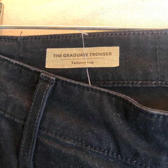 AG Adrienne Goldschmied green jeans. Black jean 32R . Callout - Picture 7 of 13